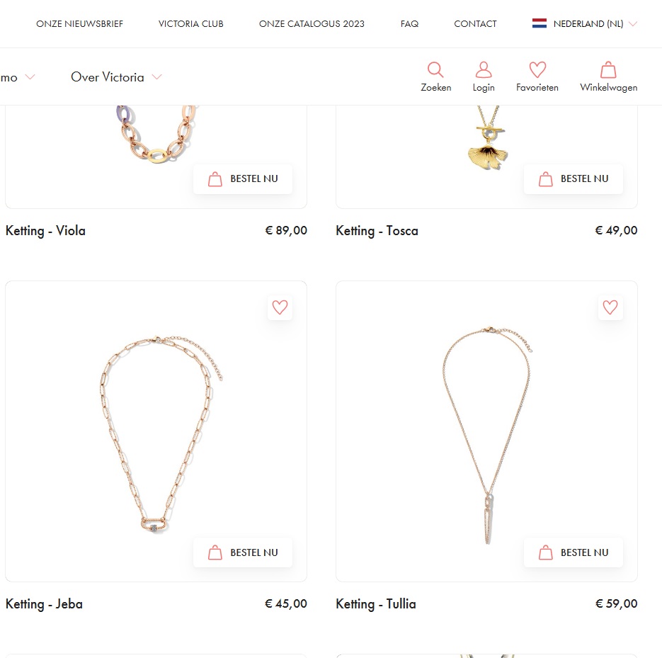 online sieraden kopen bij victoria juwelen